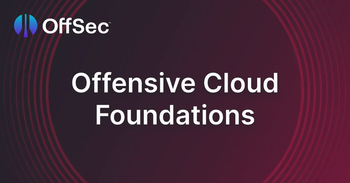 Offensive Cloud Foundations