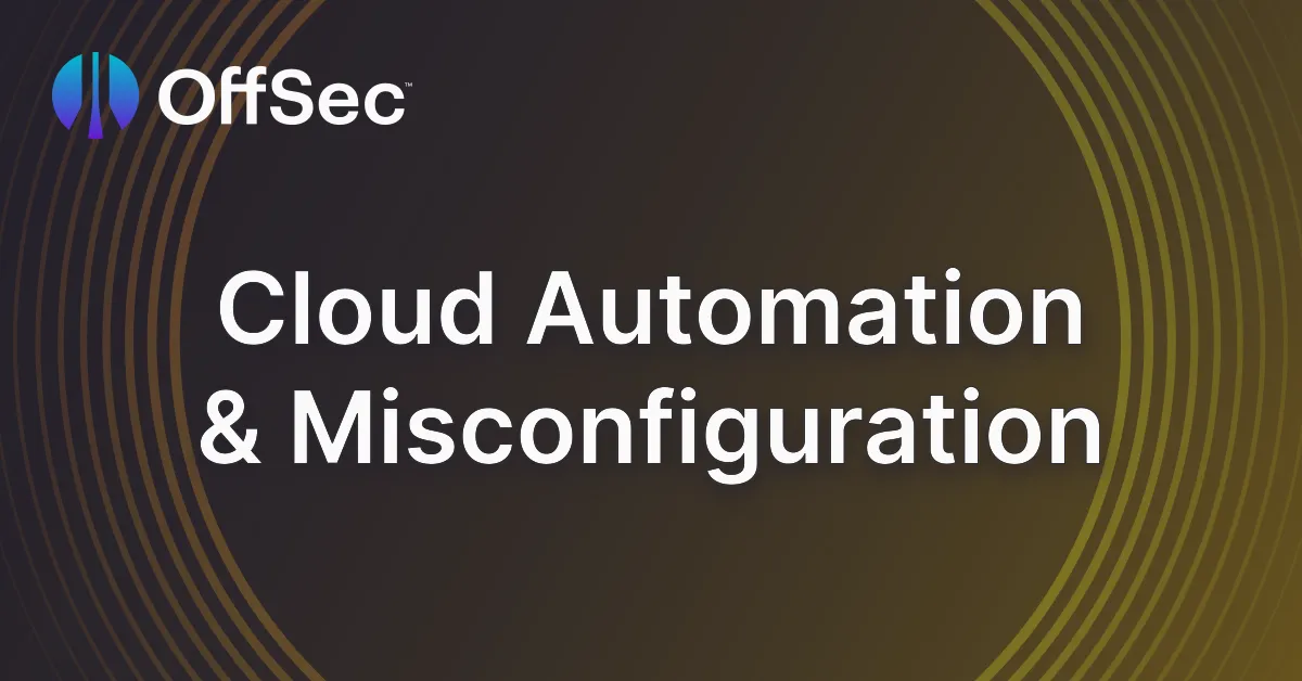 Cloud Automation & Misconfiguration Foundations