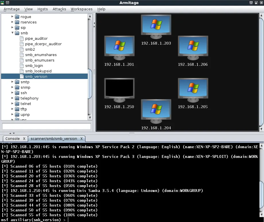 Armitage scanned hosts.png