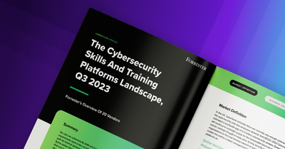 Cybersecurity Skills & Training Platform Landscape report
