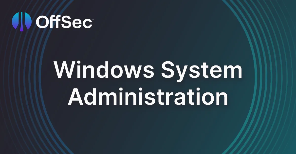 Windows System Administration
