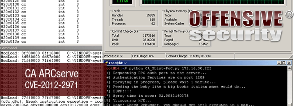 CA ARCserve – CVE-2012-2971