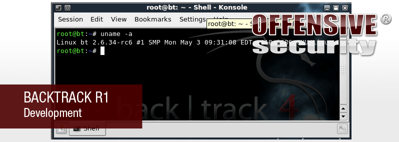 BackTrack 4 Release 1 (R1 Dev)