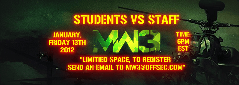 MW3 Staff vs Students 0x1