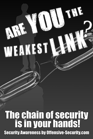 Information Security Awareness Training Poster