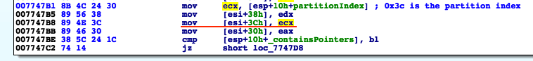 GCAlloc constructor m_partitionIndex in AVM2