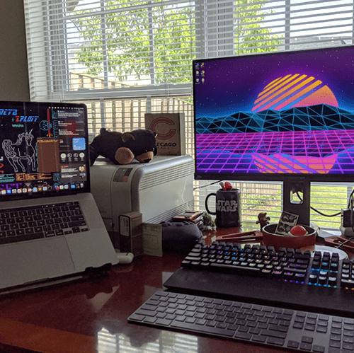 OffSec employee workstation