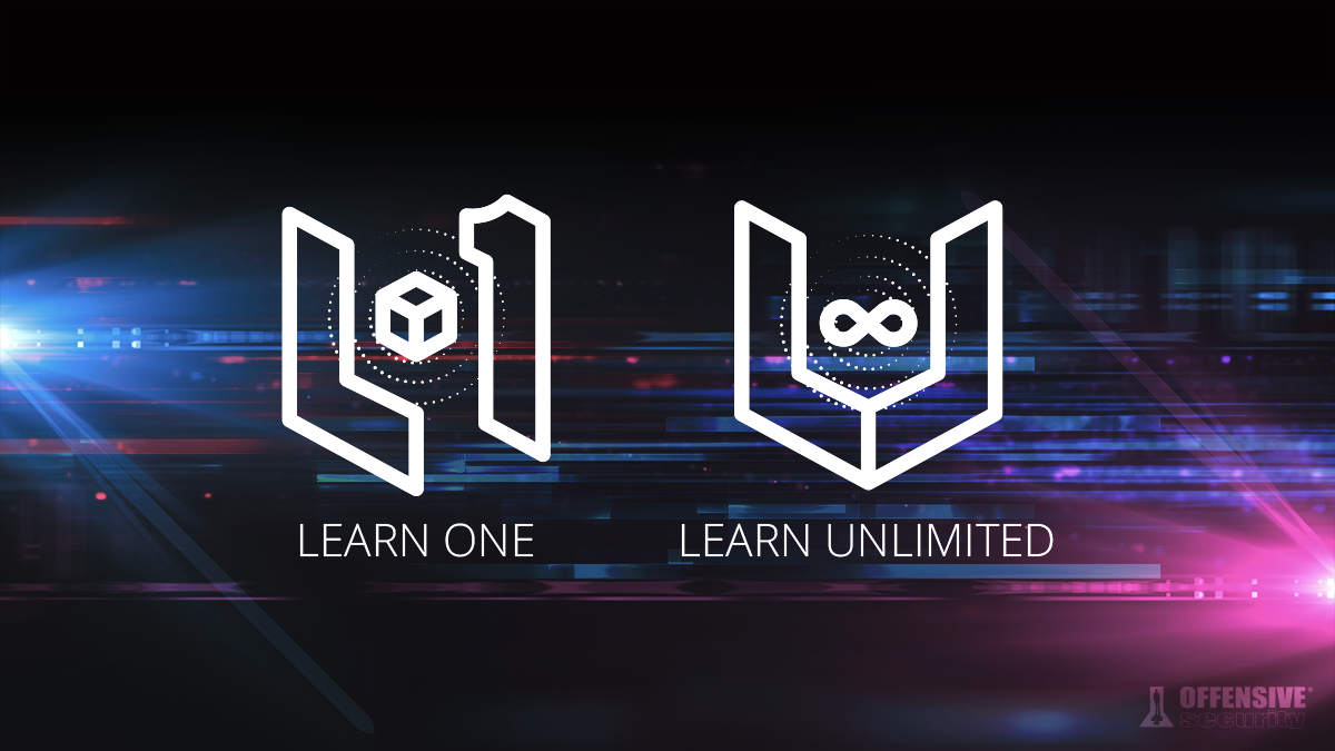 New OffSec Training Library Subscriptions: Learn One and Learn Unlimited