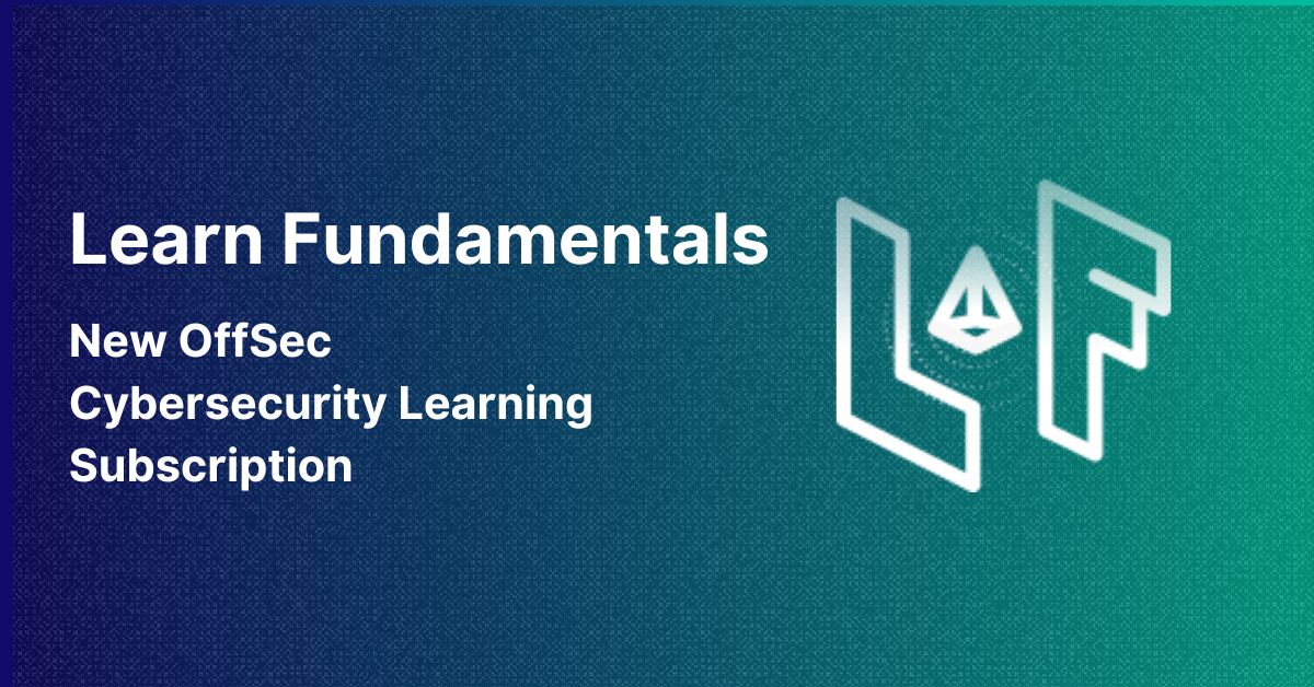 New Subscription: Learn Fundamentals